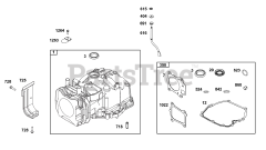 Briggs & Stratton 125P05-0064-01 - Briggs & Stratton Vertical Engine Cylinder Group