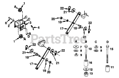 Poulan Pro PP 2050 D - Poulan Pro Lawn Tractor ATTACHING PARTS