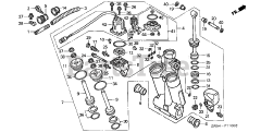 Honda BF130 A2 XA (BZBE) - Honda Marine Engine, Made in Japan (SN: BZBE-1300001 - BZBE-1400000) POWER TRIM-TILT