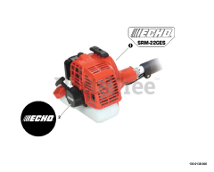Echo SRM-22 GESU - Echo Brush Cutter (SN: S55822001001 - S55822999999)