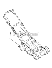Craftsman 247.370480 (18A-188-799) - Craftsman Walk-Behind Mower, Electric (2009) (Sears)