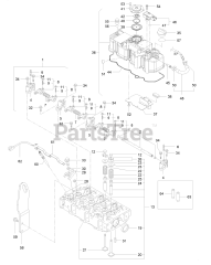 Exmark LZS88CDYM604W0 - Exmark 60" Lazer Z Diesel Zero-Turn Mower, Yanmar 3TNV88C (SN: 402082300 - 404314158) (2018)