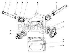 Toro 30560 - Toro 52" Rear-Discharge Mower Deck (SN: 005000001 - 005999999) (1985)