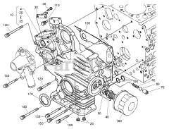 Toro 22333 (TX 525) - Toro Dingo Compact Utility Loader (SN: 270000401 - 270999999) (2007) Gear Case Assembly