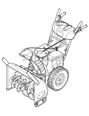 Craftsman 247.888300 (31AH55TH799) - Craftsman Snow Thrower (2011) (Sears)