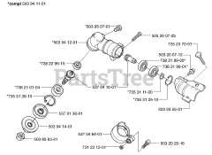 Husqvarna 326 LX - Husqvarna String Trimmer (2002-08) Gear Head