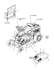 Snapper E 331523KVE (7800656) - Snapper 33" Rear-Engine Riding Mower, 15hp