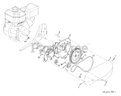 Poulan Pro FT 170 (960820030-00) - Poulan Pro Front-Tine Tiller (2012-04)
