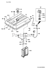 Subaru Robin RGV12K63151 - Subaru Robin Generator 2600 Fuel Tank