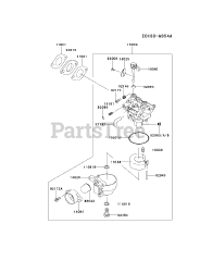 Kawasaki FJ180V-AM18 - Kawasaki Engine CARBURETOR