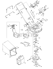 Craftsman 247.887761 (12AE999P099) - Craftsman Walk-Behind Mower (2011) (Sears)