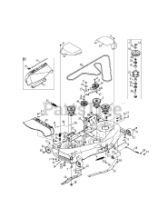 MTD 13AP925P004 - MTD Gold Lawn Tractor (2011)