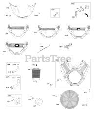 Briggs & Stratton 61E477-0001-J1 - Briggs & Stratton Horizontal Engine
