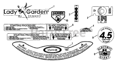 Snapper 82354 - Snapper Lady Garden 19" Walk-Behind Mower