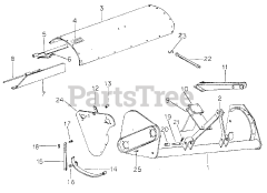 Cub Cadet Accessory - Cub Cadet 48" Rotary Tiller Attachment Frame Part 1