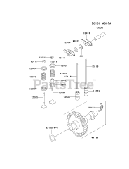Kawasaki FE350D-BS12 - Kawasaki Engine VALVE/CAMSHAFT