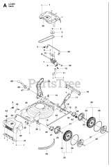 Brands LC 48 V (966975301-00) - Husqvarna Walk-Behind Mower (2009-03)