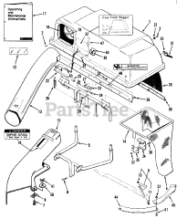 Toro 37-08BL01 - Toro 37" Rear Bagger (1990)