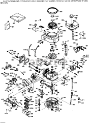 Tecumseh TVS115-56607C - Tecumseh Engine Engine Parts List #1