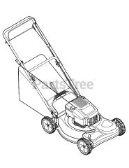 Yard Machines 12A-449R729 - Yard Machines Walk-Behind Mower (2005) (Home Depot)
