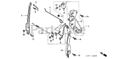 Honda GC135 QHA2 (GCAJ) - Honda Engine, Made in Japan (SN: GCAJ-1000001 - GCAJ-9999999) CONTROL (1)