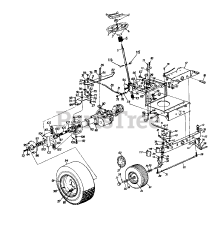 Yard-Man 13AX614G401 - Yard-Man Lawn Tractor (1997)