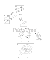 Briggs & Stratton 10K902-0354-E1 - Briggs & Stratton Vertical Engine Camshaft, Crankcase Cover/Sump, Crankshaft, Piston/Rings/Connecting Rod