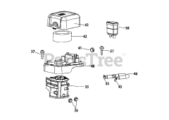 MTD 170-AU - MTD Engine 170-AU Air Cleaner