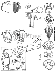 Briggs & Stratton 748001-0123-01 - Briggs & Stratton Electric Motor Motor,Controls,Cover,748005