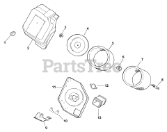Toro 73428 (312-8) - Toro Garden Tractor (SN: 089000001 - 089000499) (1998) Air Intake/filtration
