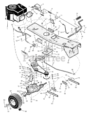 Murray 309000x8A - Murray 30" Rear-Engine Riding Mower (2003) Motion Drive