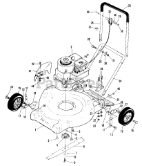 Simplicity 991033 - Simplicity Zipper 20" Walk-Behind Mower