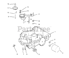 Toro 72062 (264-6) - Toro Yard Tractor (SN: 059000001 - 059000227) (1995) Oil Pan/lubrication (kohler Engine Cv16s-Ps61514)