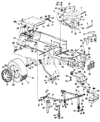 Yard-Man 1463834P701 - Yard-Man Garden Tractor (1996)