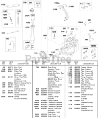 Briggs & Stratton 432447-0376-E2 - Briggs & Stratton Horizontal Engine Fuel Filter, Injection Pump