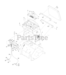 Exmark ZA3624 - Exmark 24" Z-Aerate Stand-On Aerator, Kohler CH440 (SN: 413950474 - 416150474) (Rev A) (2023)