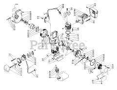 Echo GT-140 B - Echo String Trimmer (B Version) Engine, Crankcase, Ignition