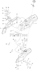 Exmark QZX735GKC48300 - Exmark 48" Quest X-Series Zero-Turn Mower, Kohler (SN: 413950474 - 416150474) (Rev A) (2023)