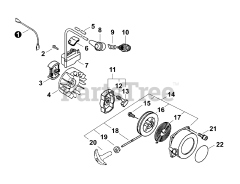 Echo EDR-210 - Echo Reversible Engine Drill (SN: E52212001001 - E52212999999)
