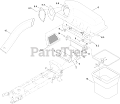 Toro 79118 - Toro Twin Soft Bagger for XLS Tractor (SN: 313000001 - 313999999) (2013)