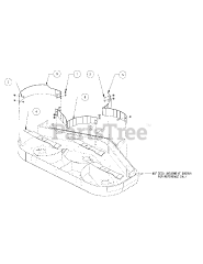 Cub Cadet 59A30028 (59A30028150) - Cub Cadet 48" Mulch Kit att4 General Assembly