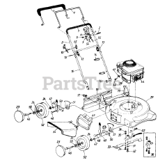 Yard-Man 115-106C401 - Yard-Man Walk-Behind Mower (1995)