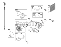 Briggs & Stratton 54E177-0109-J1 - Briggs & Stratton Horizontal Engine Lubrication Group