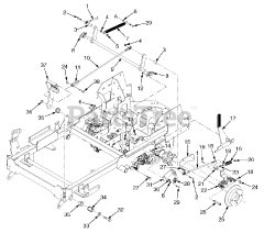 Scag SCZ52V-25CV-EFI - Scag Cheetah 52" Zero-Turn Mower, 25hp Kohler (SN: L6400001 - L6499999) SCZ Brake Components