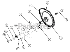 Snapper Z 4801M (80001) - Snapper 48" Mower Deck Assembly
