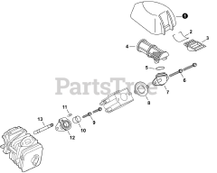 Echo CS-361 P - Echo Chainsaw (SN: C67315001001 - C67315999999)
