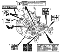 Gravely 992317 (PM 260H) - Gravely Pro-Master 60" Zero-Turn Mower, 31hp Daihatsu, Rear Discharge (SN: 006000 & Above)