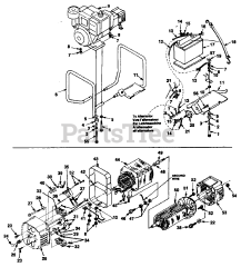 Homelite EHE 5500 HD/CSA (UT-03714-A) - Homelite Generator