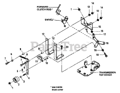 Troy-Bilt 12181 (21A-530-081) - Troy-Bilt Pony Rear-Tine Tiller (SN: 1100101 - 1199999)