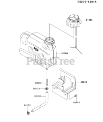 Kawasaki FJ180V-DM01 - Kawasaki Engine FUEL-TANK/FUEL-VALVE